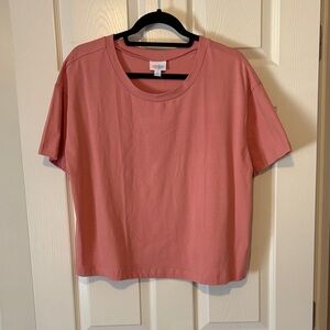 Soft Rose Boxy Tee - Unbranded